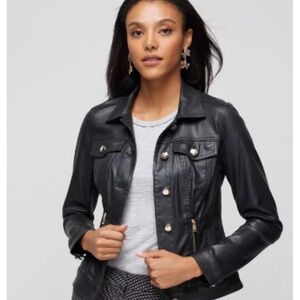 White House Black Market Black Jacket